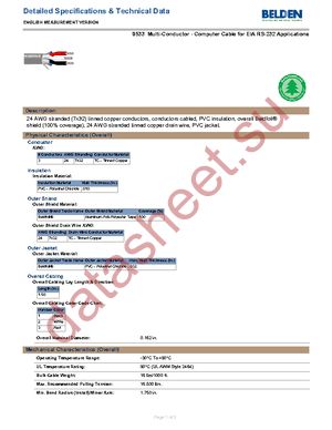 9533 060100 datasheet  